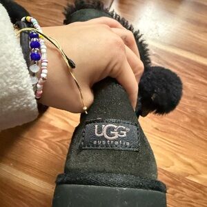 UGG Black Suede Footwear
